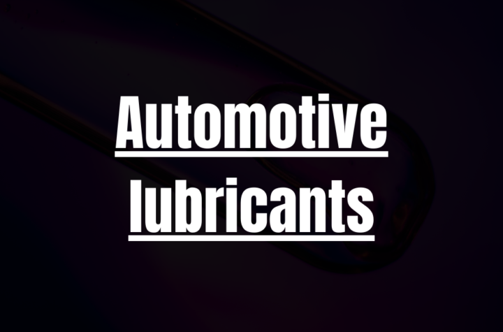 automotive lubricants