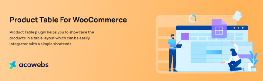 woocommerce product tables