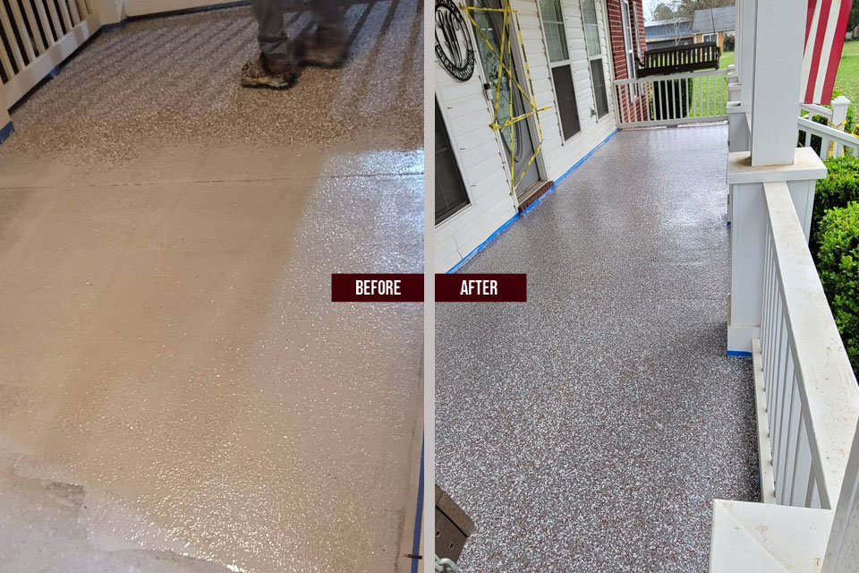 decorative concrete Pensacola FL