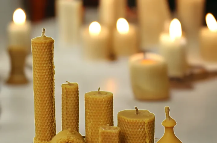 beeswax candles