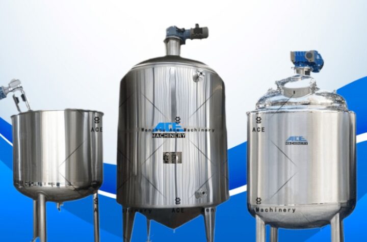 Dimple Jacketed Mixing Tank