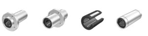 Linear guide rail & carriage assemblies