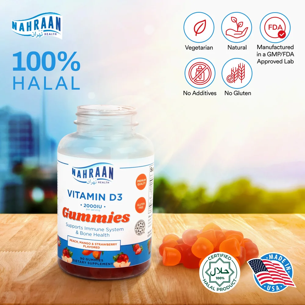 Learn more about high-quality halal vitamin D3 options